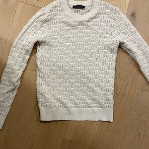 Zara women’s pointelle sweater